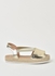 Women's Casual Espadrille Gold