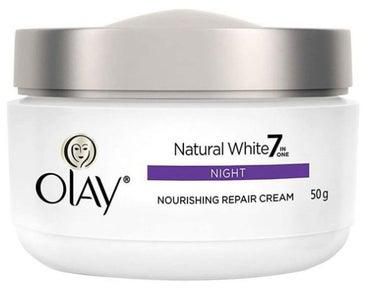 Natural All-In-One Fairness Cream White 50g