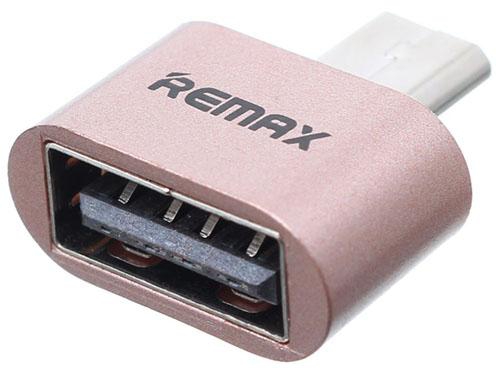 Remax RA-OTG Adapter For Android Smart Phones, Gold