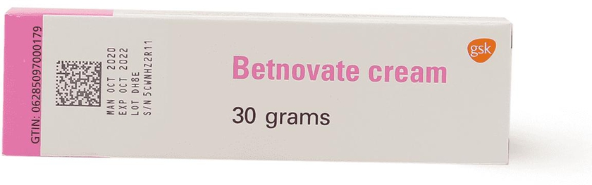 Betnovate, Cream, Reduce Skin Allergy - 30 Gm