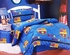 Crib/Toddler Size, Pima Cotton , Character Pattern, Blue - Bedding Sets