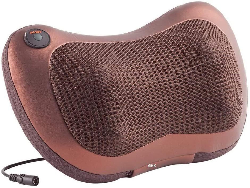 The Mohrim Home &amp; Car Massage Pillow Automobiles Home Dual-Use Infrared Heating Massager