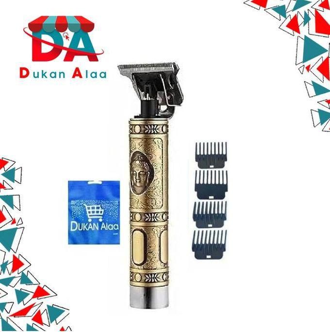 BZ-T99 Professional Hair Clippers Metal For Men - Gold+ Bag Dukan Alaa
