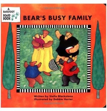 Bear's Busy Family - كتاب بأوراق سميكة قوية Boardbook Edition