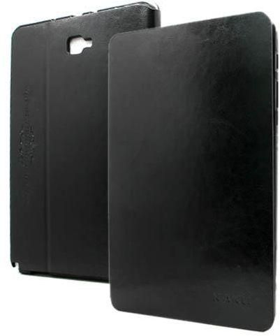 Kaku  Leather  Case Cover Protective Shell Compatible with P585/P580 Samsung Galaxy Tab A 10.1 inch in Black