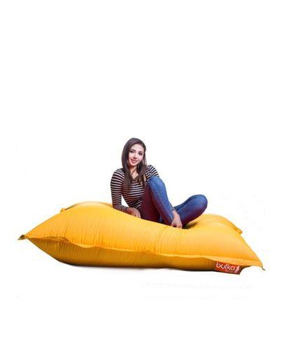 Bufka Pillow Waterproof Bean Bag - Yellow