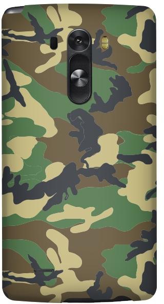 Stylizedd LG G3 Premium Slim Snap case cover Matte Finish - Jungle Camo