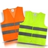 Safety Reflective Fluorescent Reflector Jacket - 1 Piece Multicolour