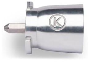 KENWOOD Bar Adaptor for Twist Machines Attachment Compatible with KENWOOD CHEF - BAKER, COOKING, ELITE, PATISSIER, SENSE, TITANIUM, XL Series Kitchen Machine Stand Mixer KAT002ME Silver