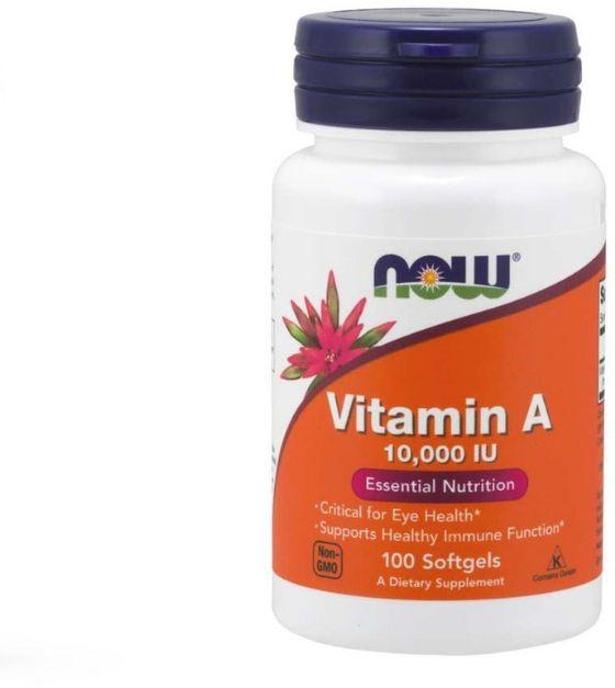 NOW Vitamin A 10,000iu 100's