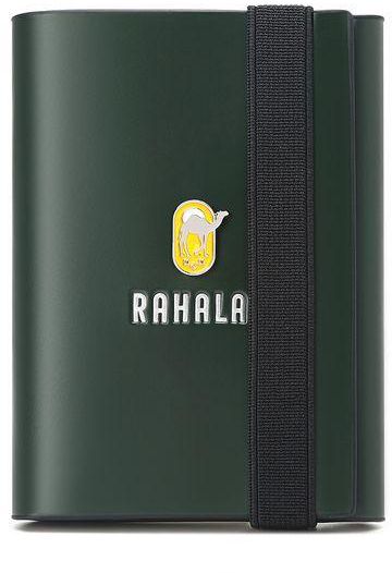 RAHALA RA103 Genuine Leather Multiple Card Slots Casual Trifold Wallet Green
