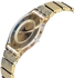 Swatch Women's Gold Dial Stainless Steel Band Watch [SFK355G]