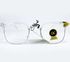Glasses Clear Lens Eyewear Frame Unisex Stylish