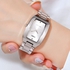 Skmei Women Quartz Watch Stainless Steel Strap Diamond Dial Female Wristband Elegant