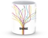 Stylizedd Mug - Premium 11oz Ceramic Designer Mug- Diverge White