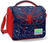 Coral High Kids Thermal Lunch Bag - Dark Blue Red Spider Patterned