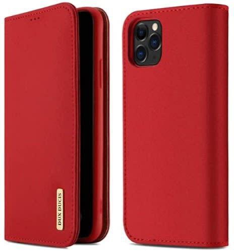 Leather Flip Case For Iphone 11 Pro Max - 6.5" - Red