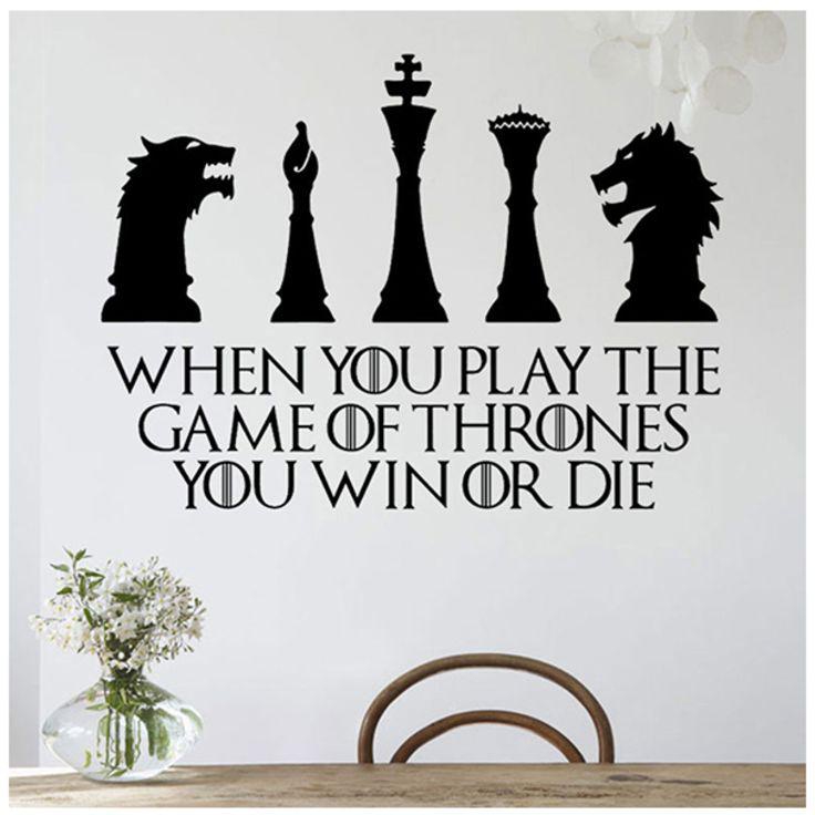 Game Of Thrones Decal For Car Window Wall Sticker Multicolour 50 x 70 centimeter