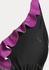 Paisley Print Mesh Panel Plus Size & Curve Handkerchief Tankini Swimsuit - L