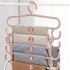 3 PCs Of Pants Hanger With 8 Hook