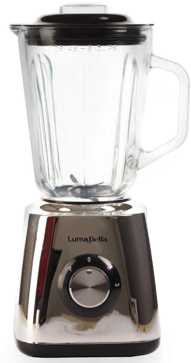 Get Luma Bella B-1018 Electric Blender, 500 Watt, 1.5 Liter - Silver with best offers | Raneen.com