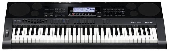 Casio CTK7000 Keyboard W/ 61 Piano Keys