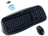 Genius Wireless Multimedia Keyboard Mouse Combo Arabic ‫(KB-8000) Black