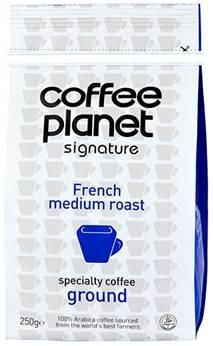Coffee Planet, French Ground Coffee, 250g