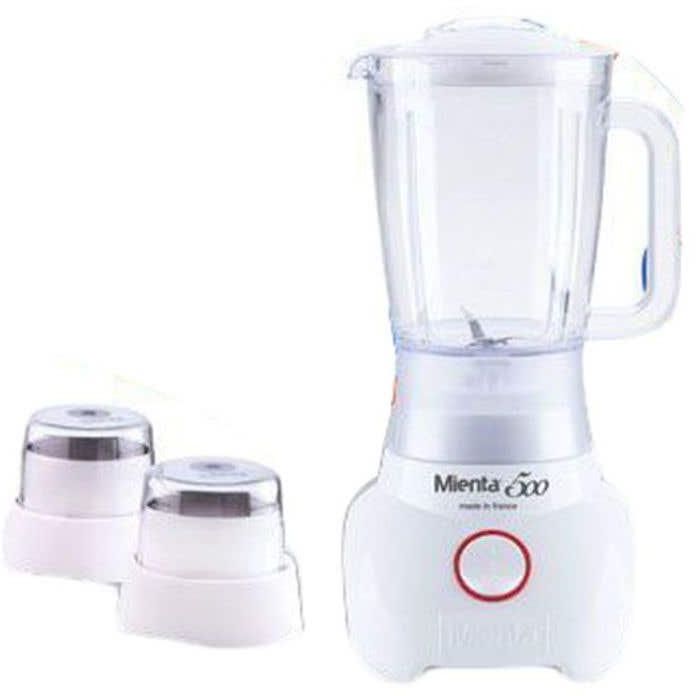 Get Mienta BL1251A Blender and Grinder, 500 watt - White with best offers | Raneen.com