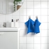 VÅGSJÖN Washcloth - bright blue 30x30 cm