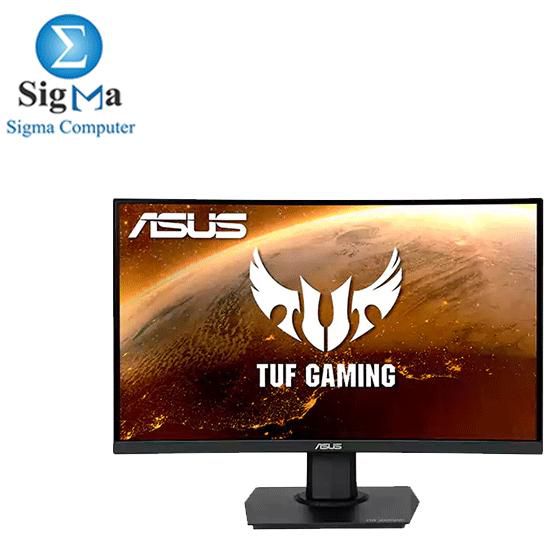 ASUS 23.6 inch TUF Gaming VG24VQE Full HD 165Hz FreeSync 1ms MPRT Curved Monitor