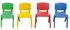 Scrupulously Designed Children Chair, 28cm seat high - set of 4 pcs