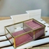 Cosmetic Storage Box, Makeup Organizer With Dustproof Cover