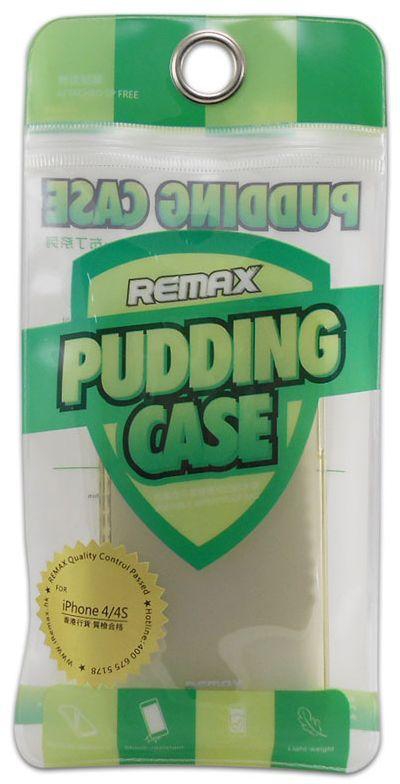 Remax iPhone 4 Pudding Back Cover - White