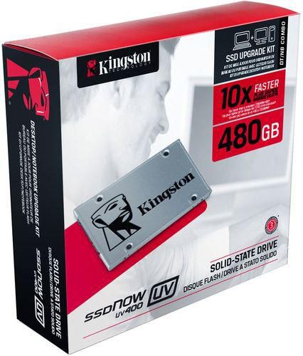 Kingston 480GB SSDNow UV400 Upgrade Kit for Desktop and Notebook , SUV400S3B7A/480G