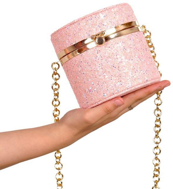 Mini Glitter Crossbody Shiny Handbag & Shoulder Bag - Kashmir