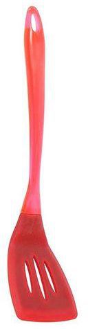 Generic Silicone Slotted Spatula - Red