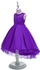 Purple Ceremonial Ball Gown, Princess Party Gown