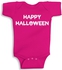 Twinkle Hands Happy Halloween, Pink Baby Onesie, Bodysuit, Romper- Babystore.ae
