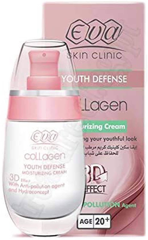 Eva Skin Clinic Collagen Youth Defense Moisturizing Cream - 50 Ml