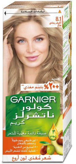 Garnier Color Natural 8.1 Light Ash Blonde