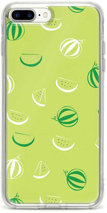 Protective Case Cover For Apple iPhone 8 Plus Watermelon Bits Full Print