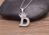 Necklace Silver-plated - (D)