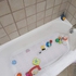 حصيرة الاستحمام Mumoo Bear Bath Bath Bath Bath Bath Bath Bath مقاس 101.64 × 40.64 بوصة غير قابلة للانزلاق وكبيرة جدًا، حصيرة حوض الاستحمام مع أكواب شفط، قابلة للغسل في الغسالة مع فتحات تصريف
