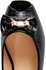 Buy Victoria K Bow With Rhinestones and Gold Embellishment Open Toe Wedge Flats (Women) Online in Saudi Arabia. 788299887