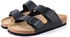 LARRIE Men Two Strap Sandals - 6 Sizes (Black)
