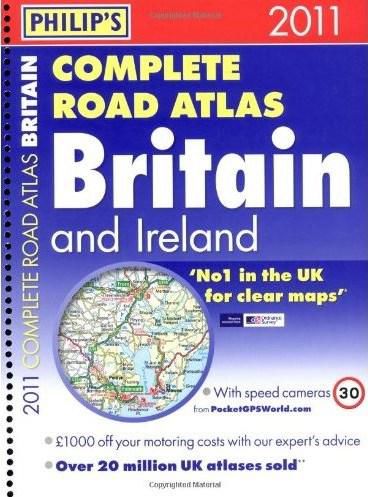 Philip's Complete Road Atlas Britain and Ireland