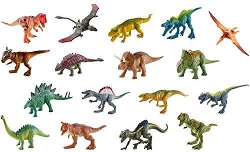 Jurassic World Mini Dinosaurus, ​Big action with Jurassic World Mini Action Figure Dinosaurs FML69, Multicolor