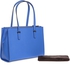 Kate Spade PXRU5731-488 Cedar Street Jensen Tote Bag for Women - Leather, Adventure Blue