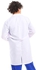 Travera Classic Long Lab Coat - White